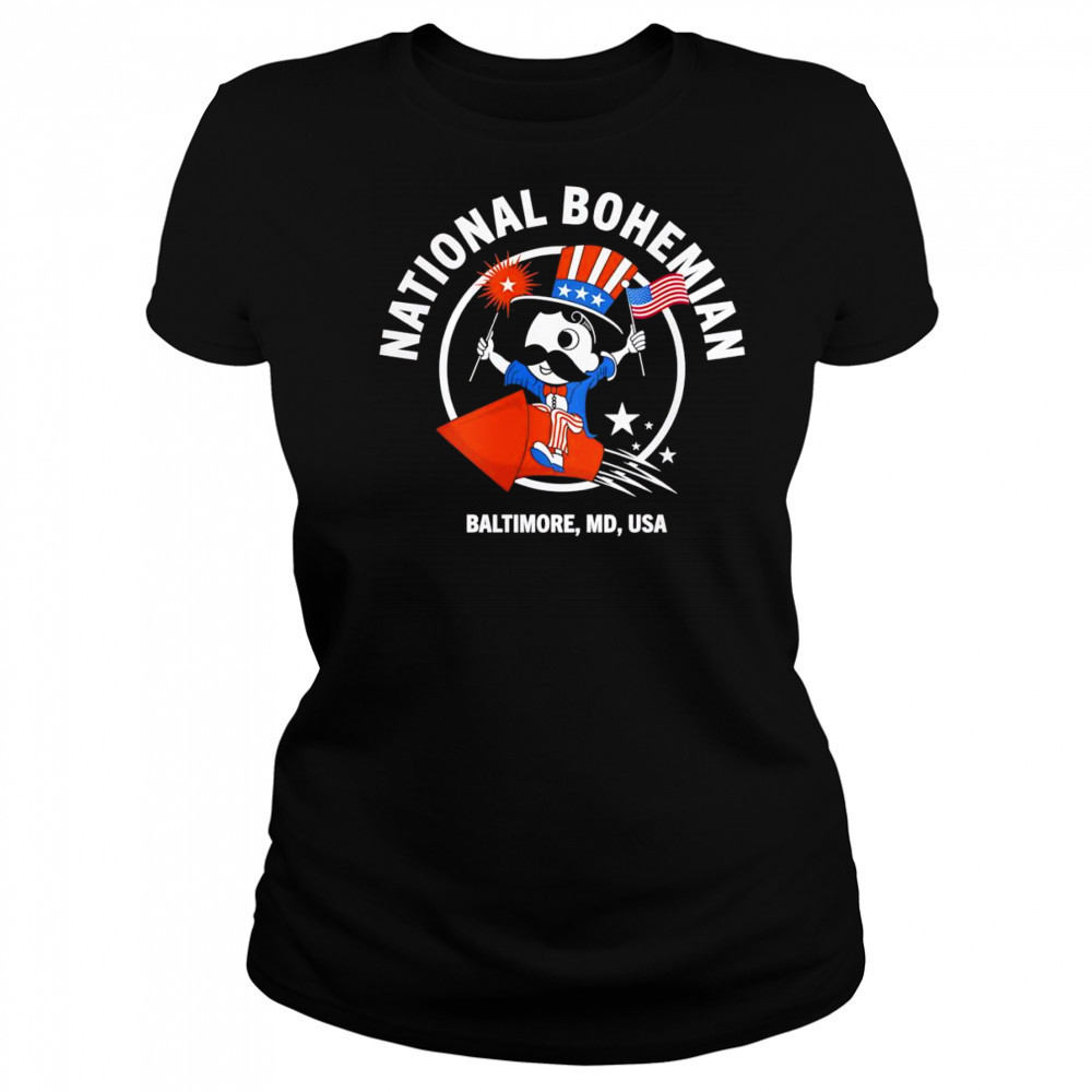 National Bohemian Baltimore MD USA shirt Women's T-shirt