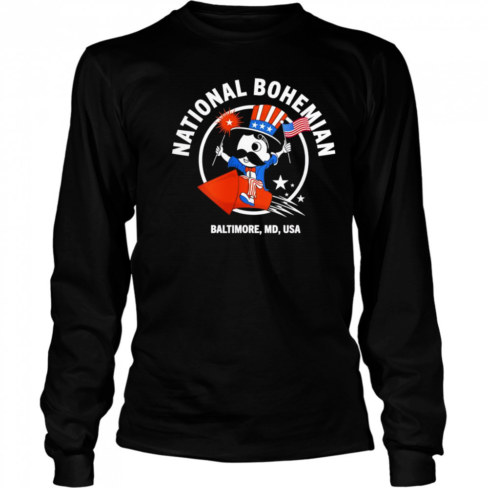 National Bohemian Baltimore MD USA shirt Long Sleeved