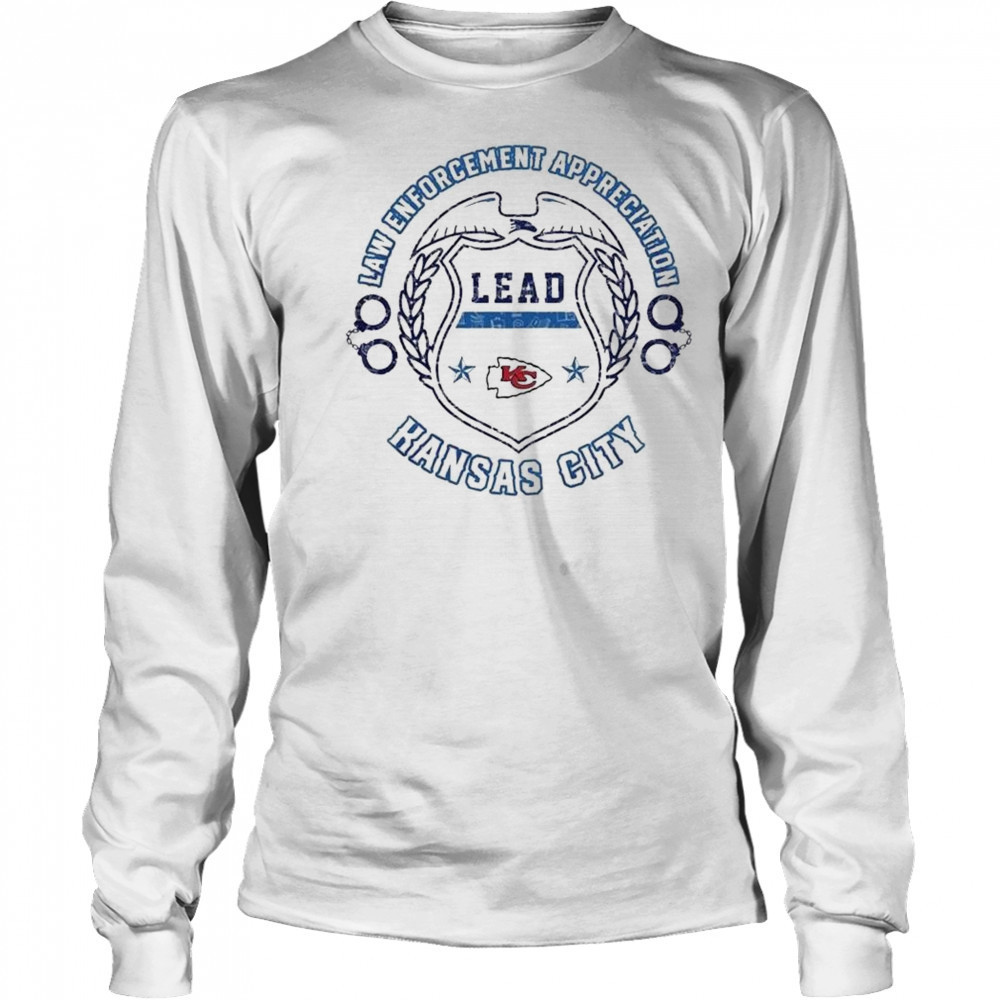 NFL Kansas City Chiefs Law Appreciation Month 2025 Shirt Long Sleeved