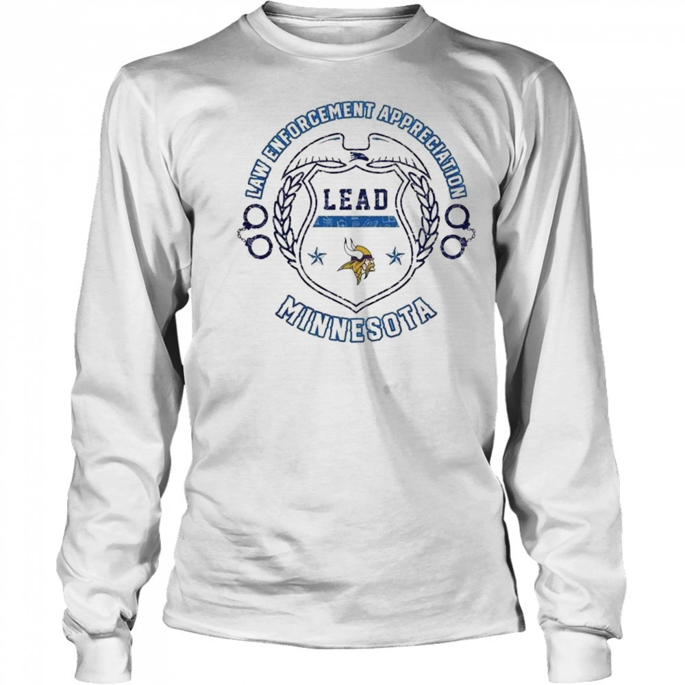NFL Minnesota Vikings Law Appreciation Month 2025 Shirt Long Sleeved