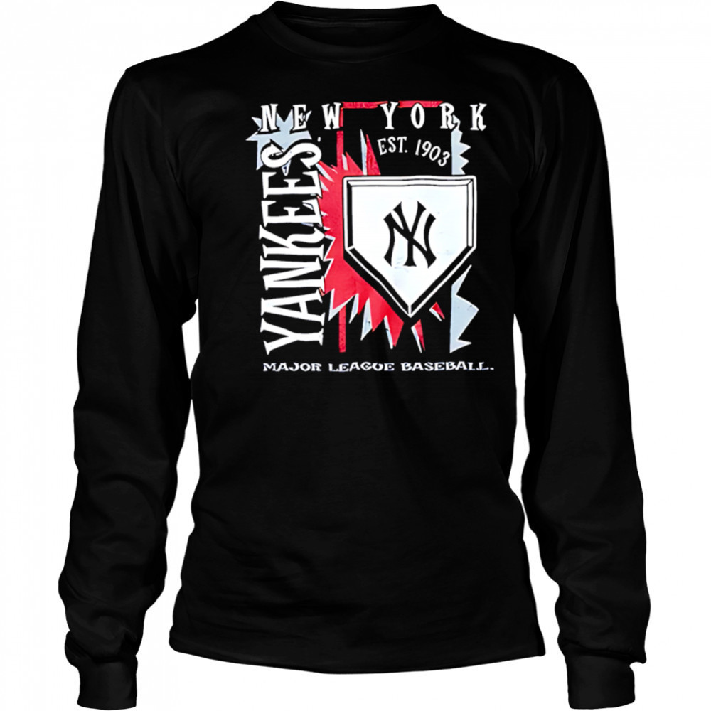 NY Yankees major league baseball vintage 90s shirt Long Sleeved