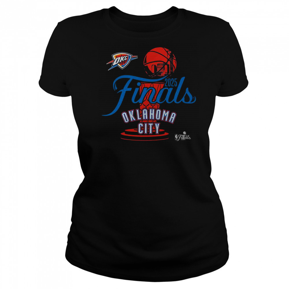 Oklahoma City Thunder Stadium Essentials 2025 NBA Finals Cruise T-Shirt Women's T-shirt