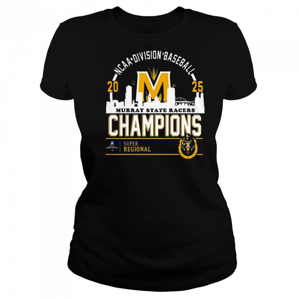 Omaha Murray State Baseball 2025 Super Regional Champions Skyline Shirt Women's T-shirt