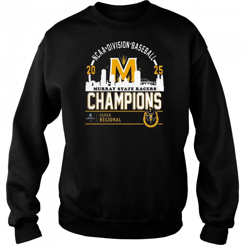 Omaha Murray State Baseball 2025 Super Regional Champions Skyline Shirt Sweatshirt