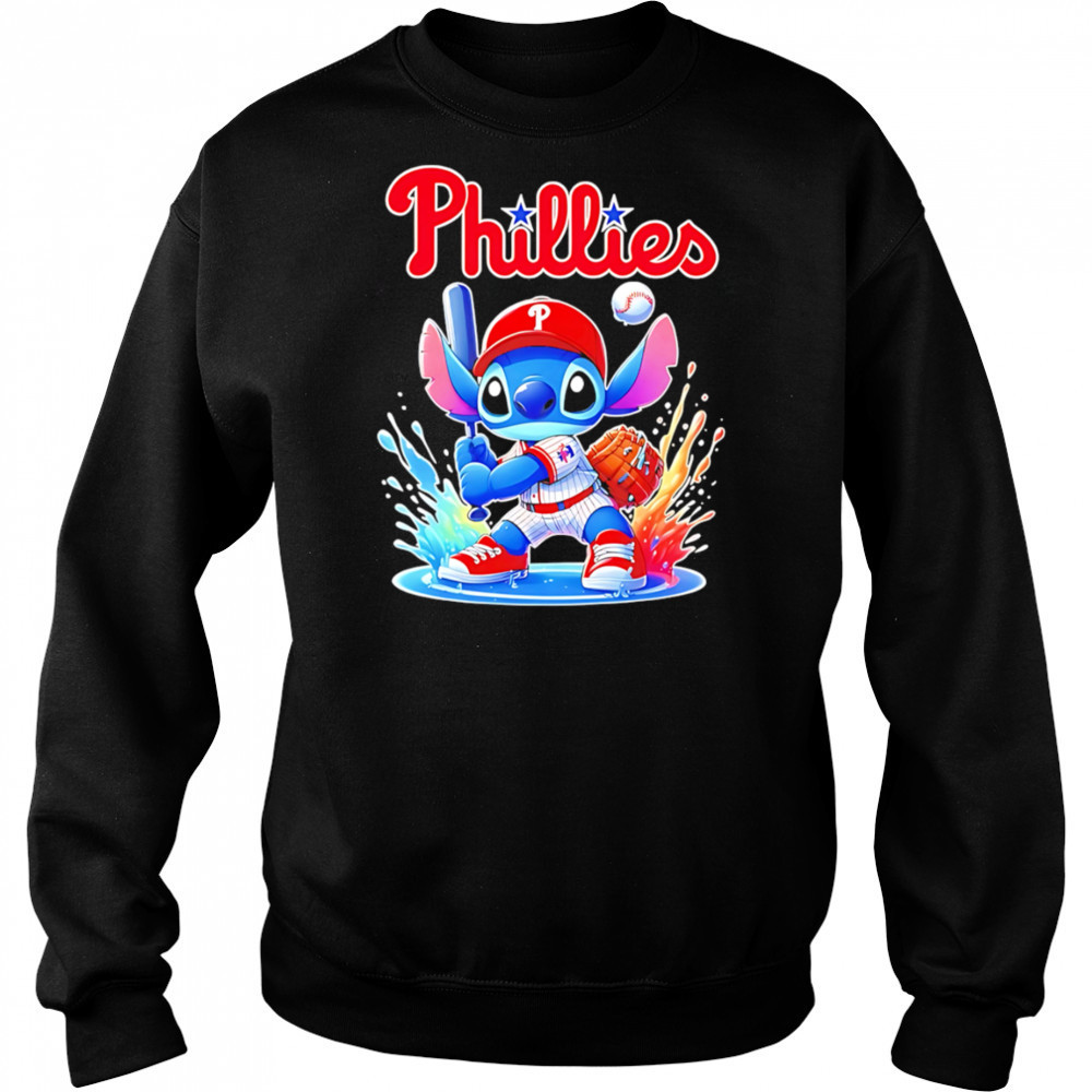 Philadelphia Phillies x Stitch player shirt Sweatshirt