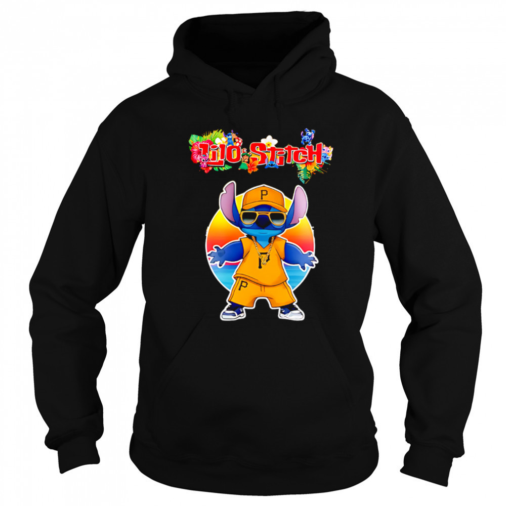Pittsburgh Pirates x Lilo and Stitch Baseball shirt Hoodie