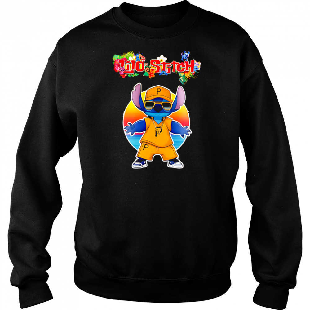 Pittsburgh Pirates x Lilo and Stitch Baseball shirt Sweatshirt