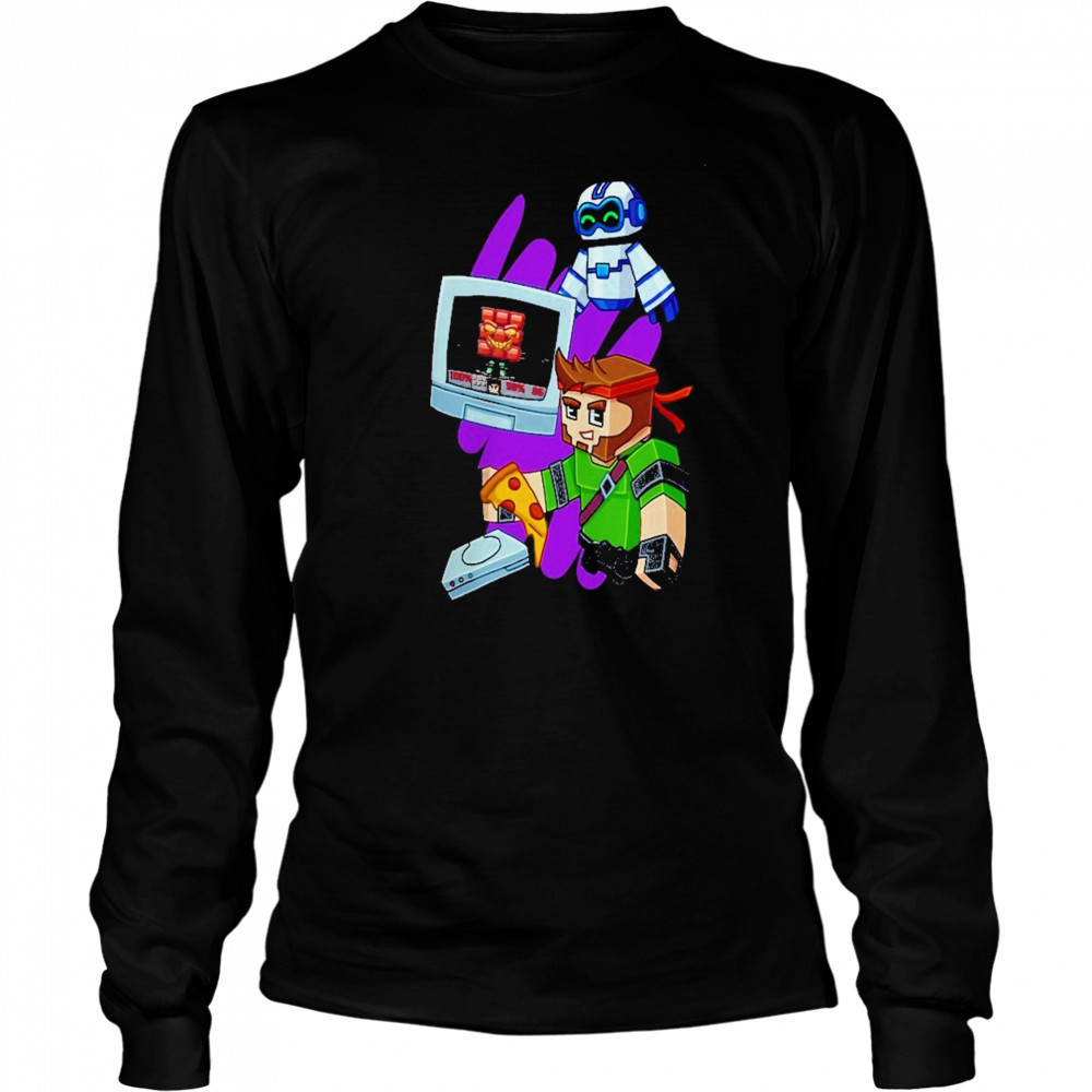 Pixel Gun 3D Store Retroverse T-Shirt Long Sleeved