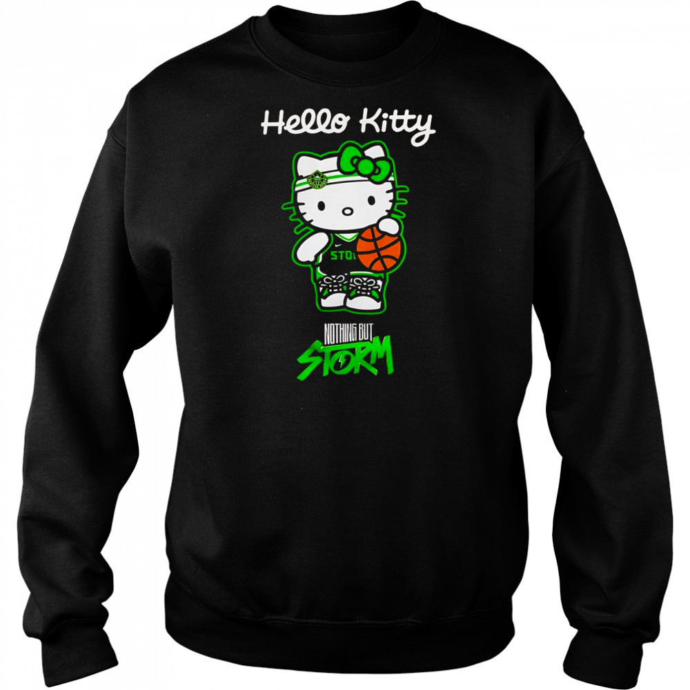 Seattle Storm x Hello Kitty Night 2025 shirt Sweatshirt