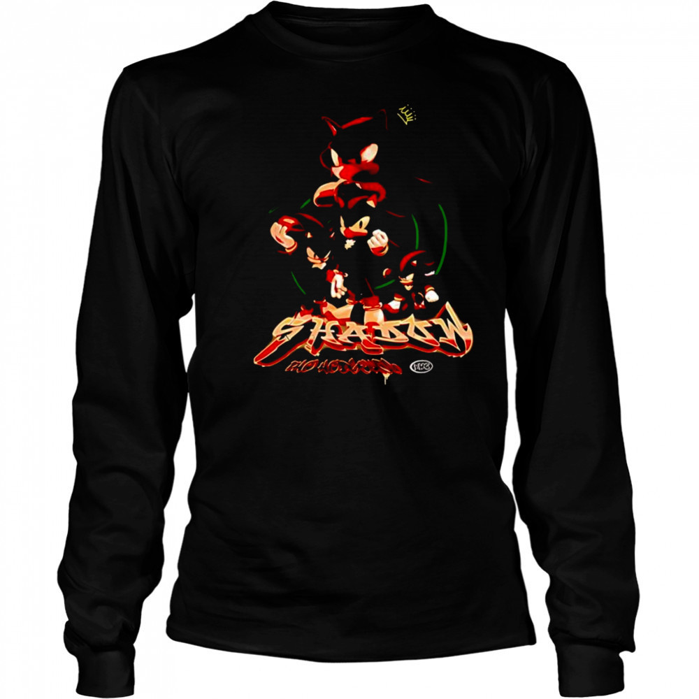 Shadow the Hedgehog graphic shirt Long Sleeved