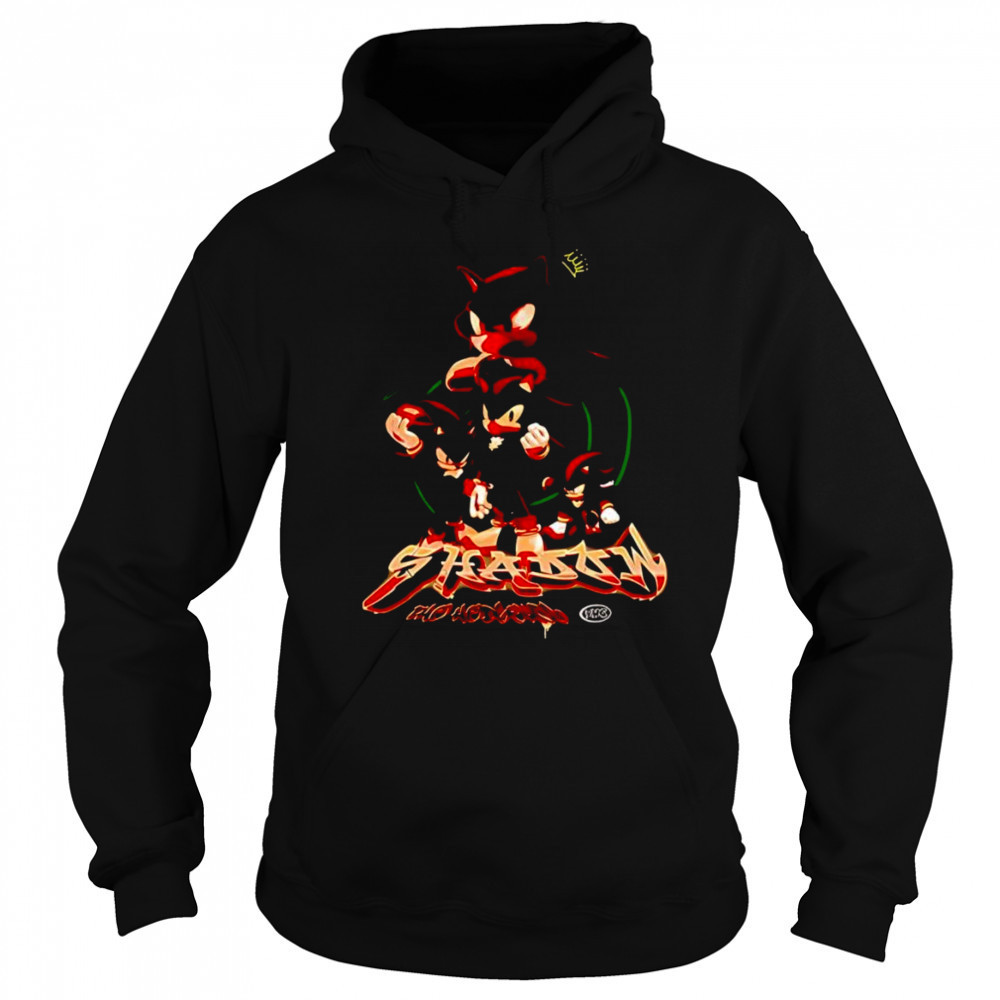 Shadow the Hedgehog graphic shirt Hoodie