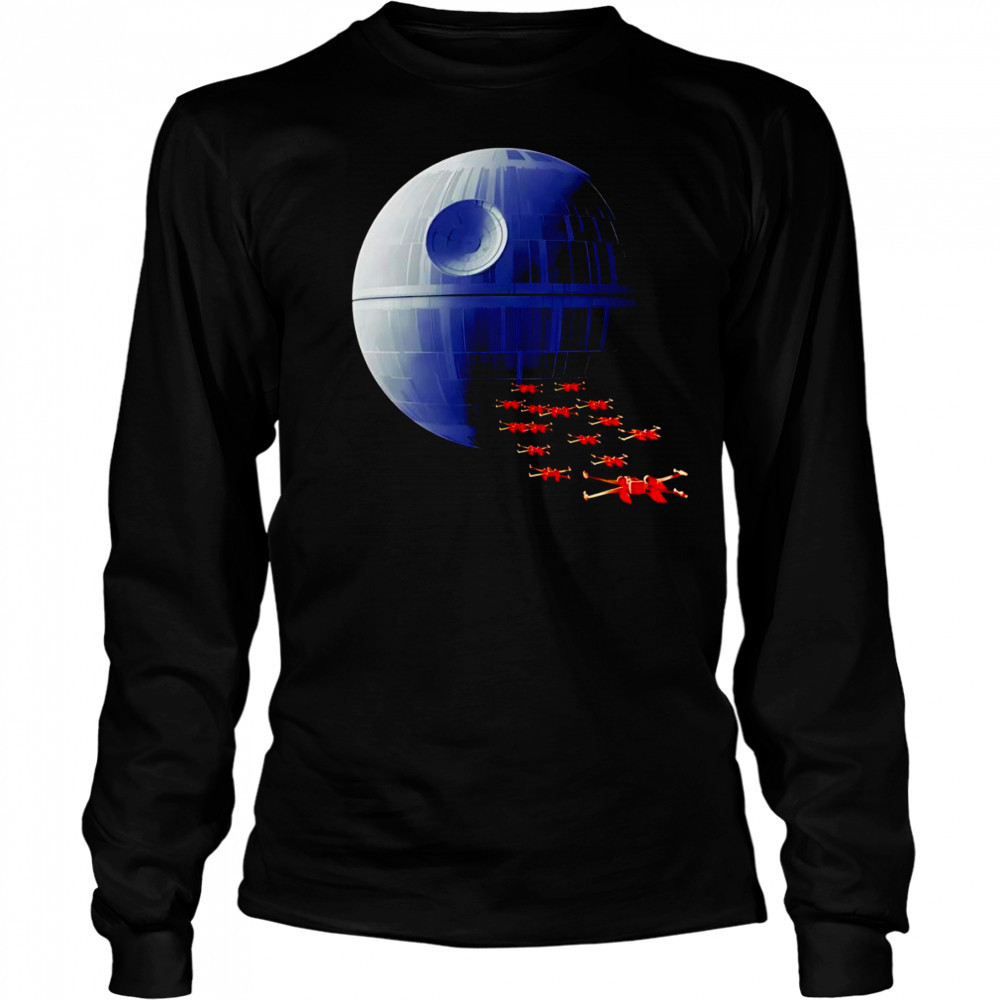 Skyhook Death Star shirt Long Sleeved