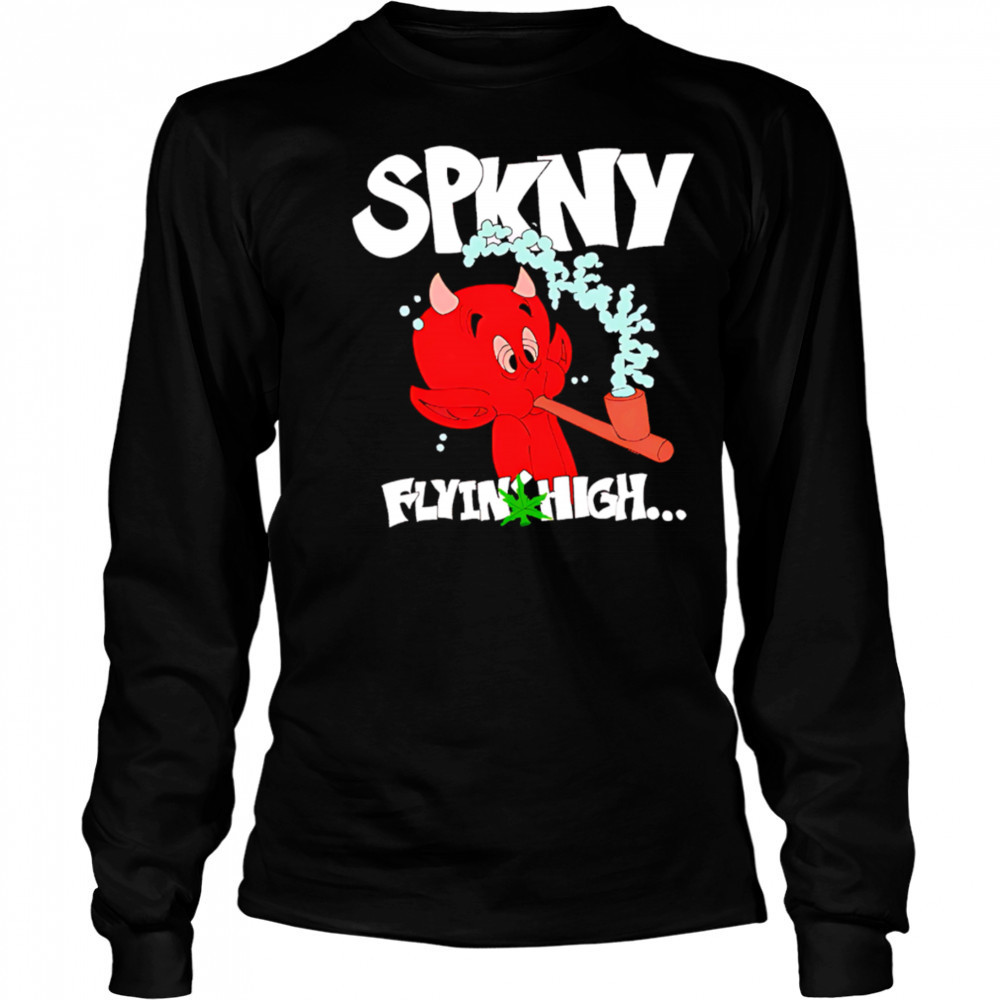Spk Ny Flyin High little devil vintage shirt Long Sleeved