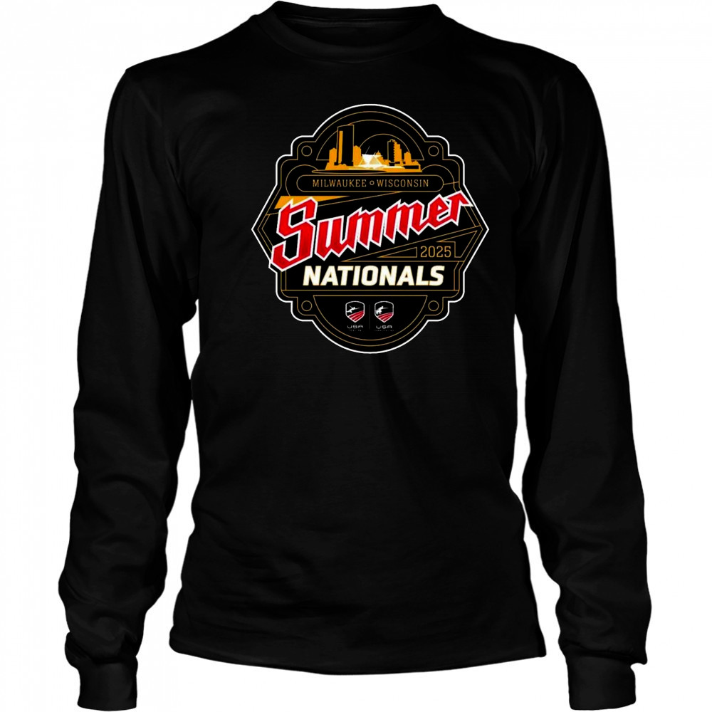Summer Nationals 2025 Event Logo Shirt Long Sleeved