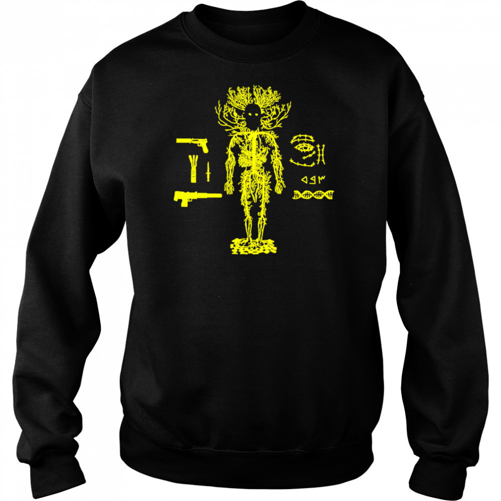 The Evelyn Tables Oversized faded shirt Sweatshirt