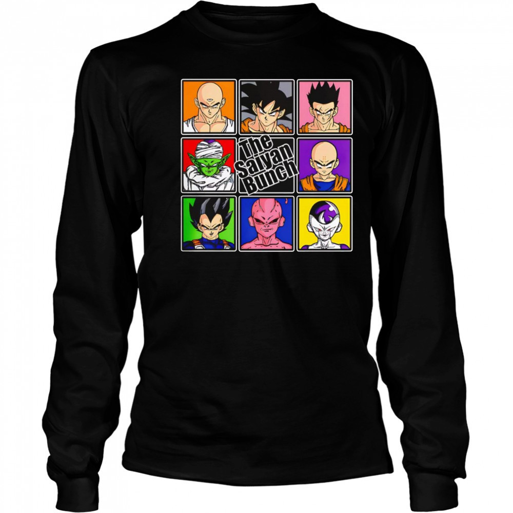 The Saiyans Bunch shirt Long Sleeved