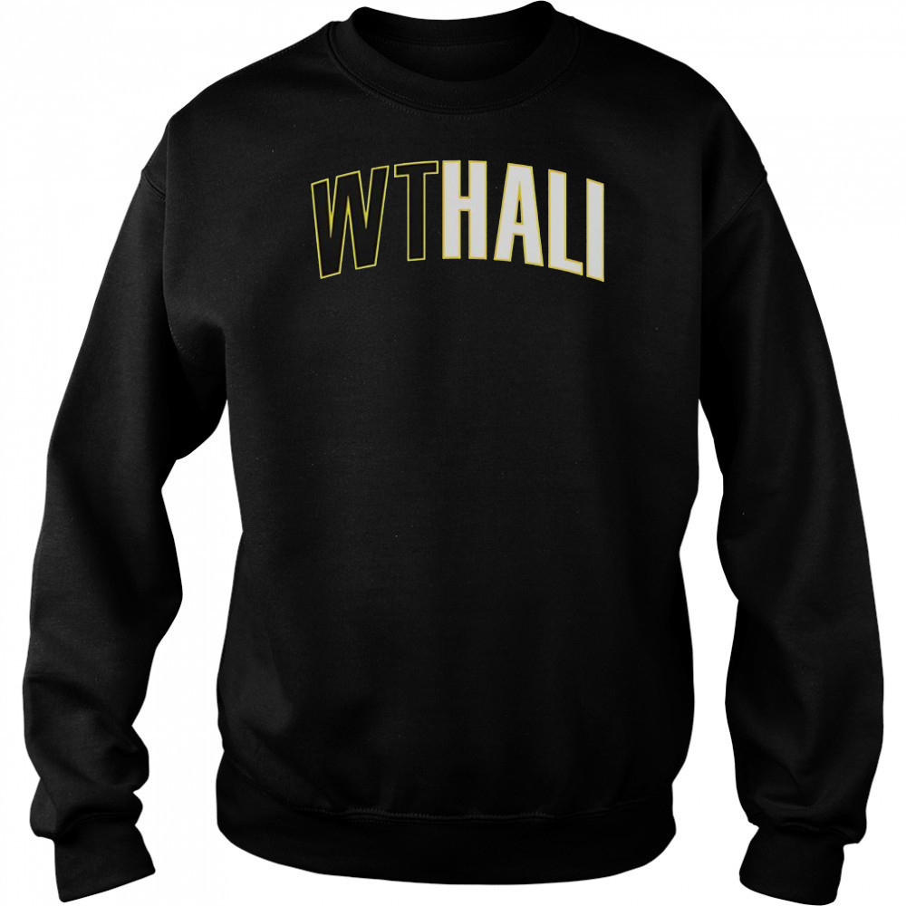 Tyrese Haliburton Indiana Pacers Wthali Text T-Shirt Sweatshirt