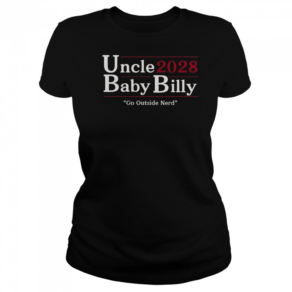 Uncle Baby Billy 28 Go Outside Nerd T-Shirt Women's T-shirt