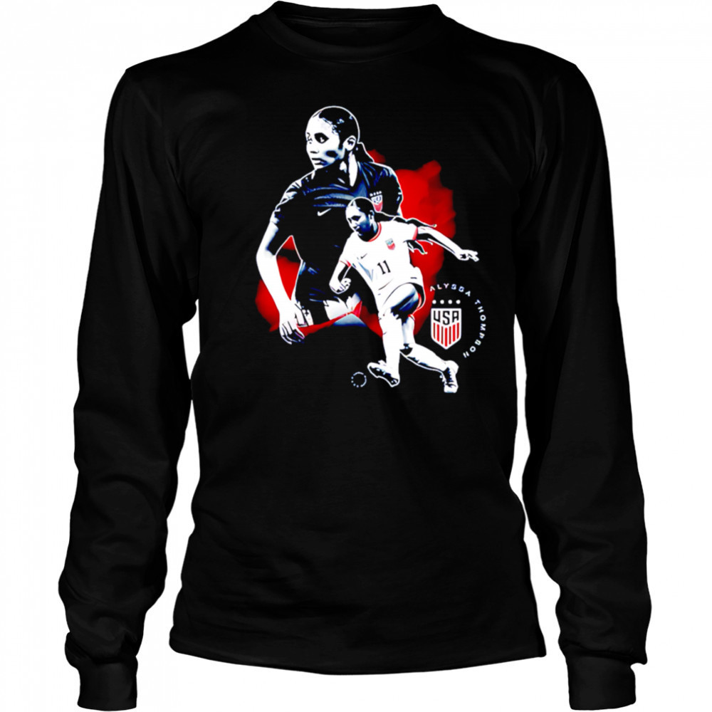 USWNT Alyssa Thompson Graphic shirt Long Sleeved