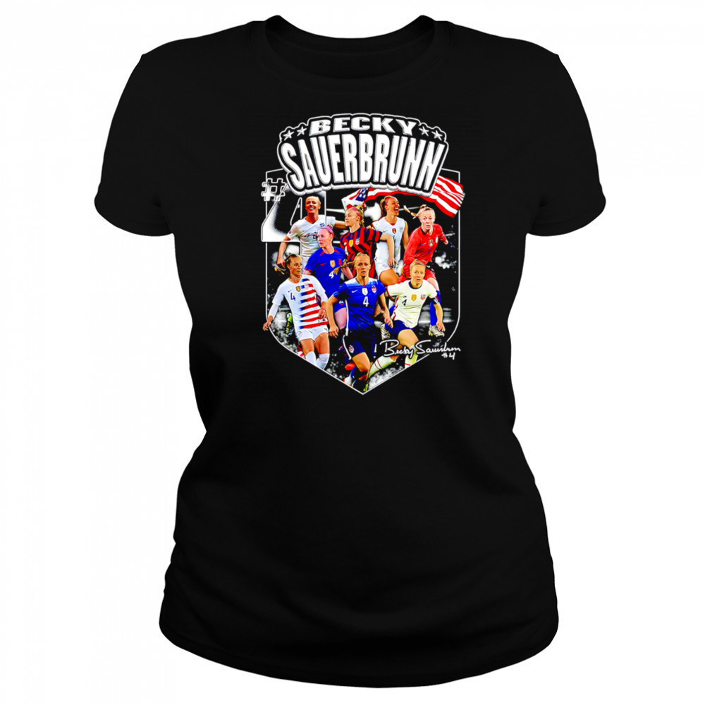 USWNT Becky Sauerbrunn Farewell Black shirt Women's T-shirt