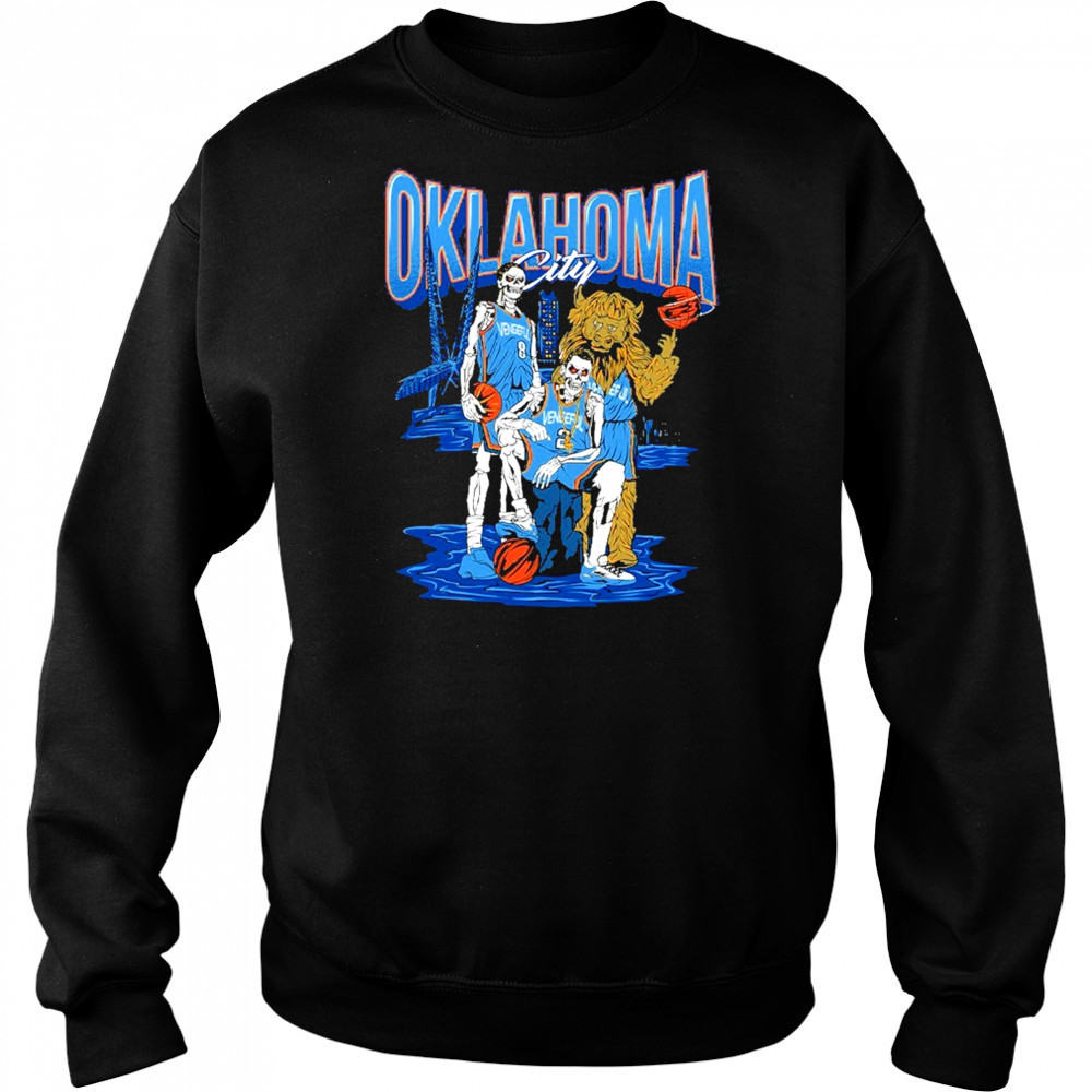 Vengeful Oklahoma City Thunder 2025 T-Shirt Sweatshirt
