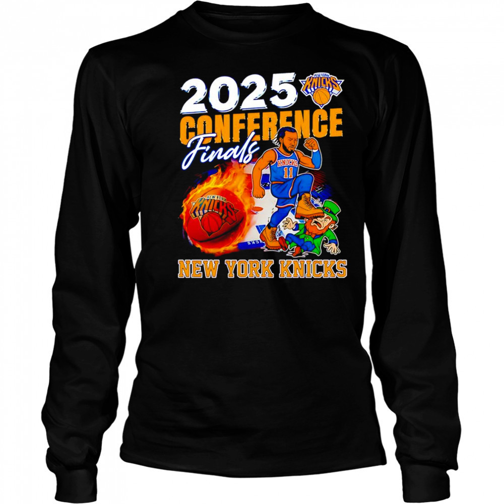 2025 Conference Finals New York Knicks Jalen Brunson shirt Long Sleeved