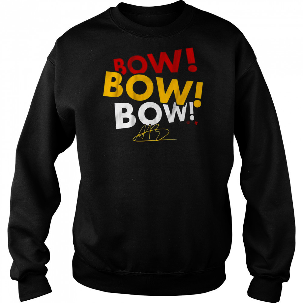 Aliyah Boston Bow Bow Bow Shirt Sweatshirt