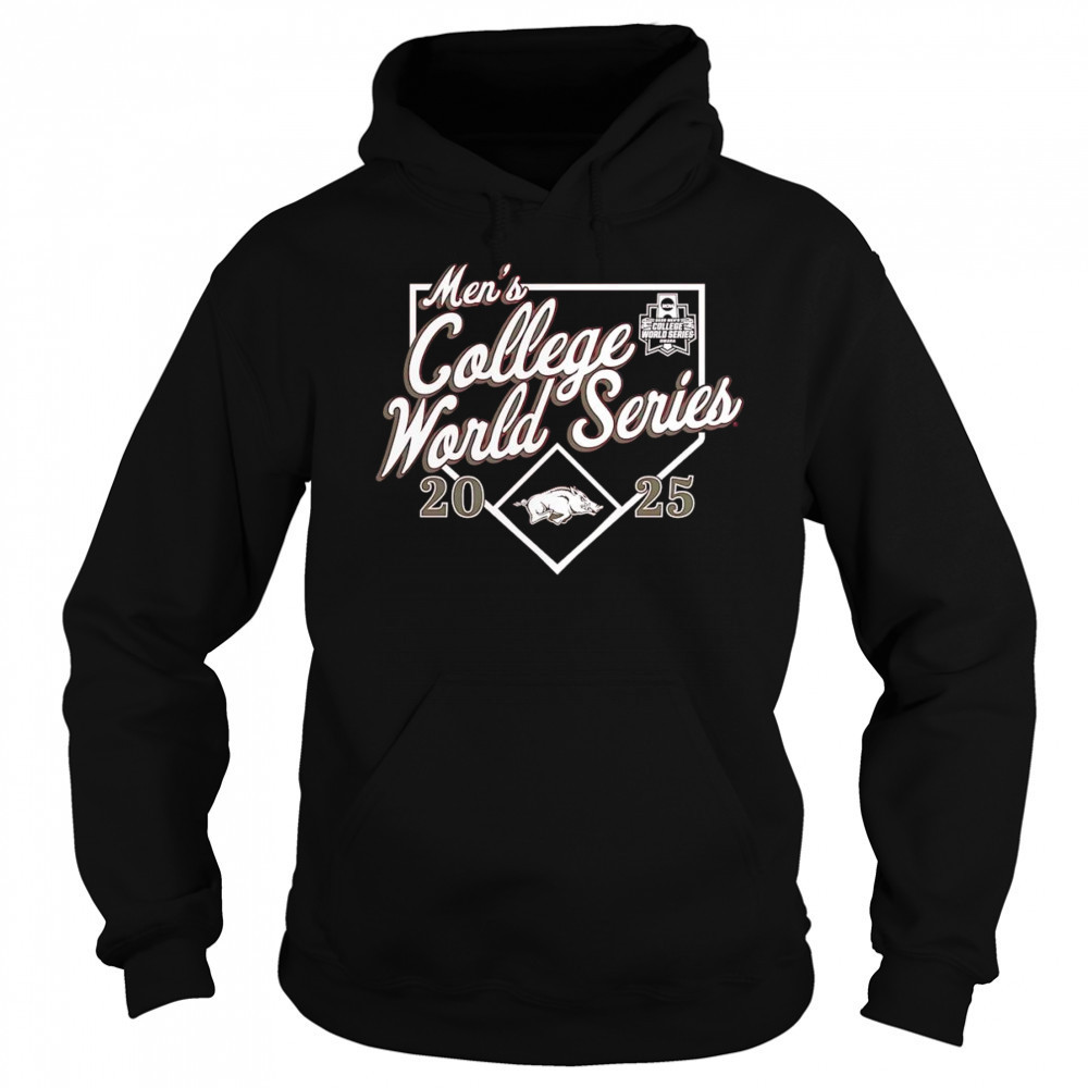 Arkansas Razorbacks 2025 NCAA Baseball World Series Bullpen Ace shirt Hoodie