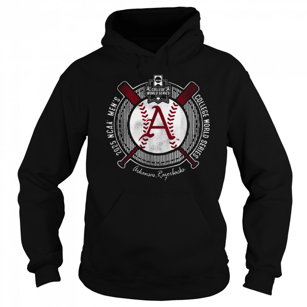 Arkansas Razorbacks College World Series 2025 Baseball MCWS T Shirt Hoodie