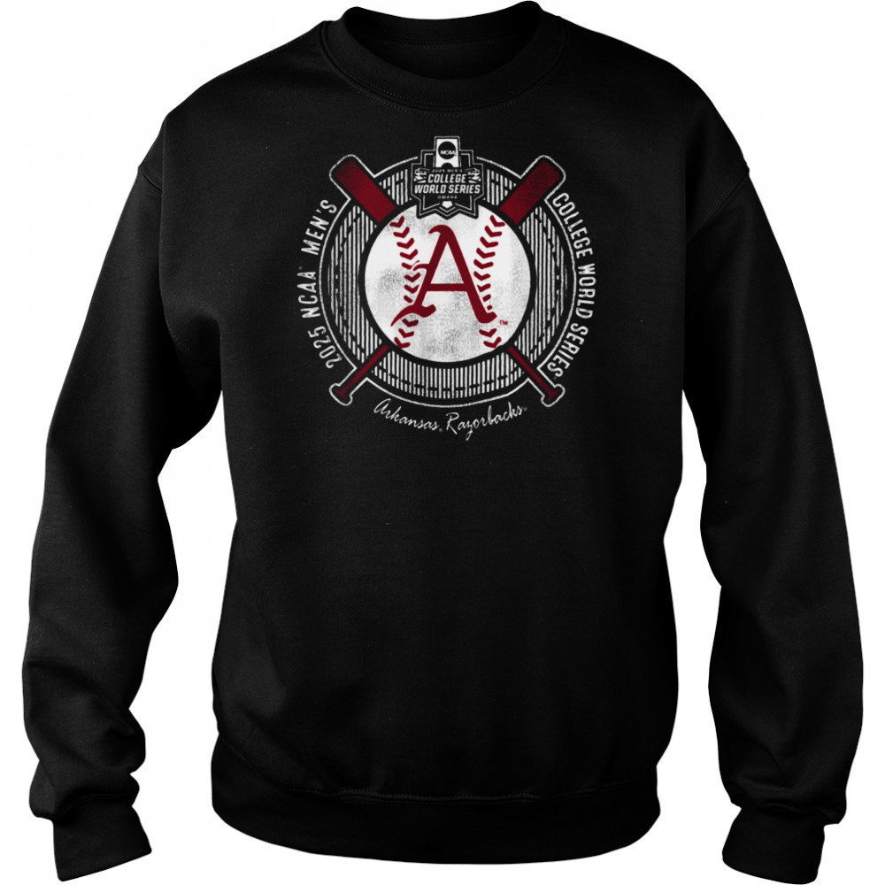 Arkansas Razorbacks College World Series 2025 Baseball MCWS T Shirt Sweatshirt