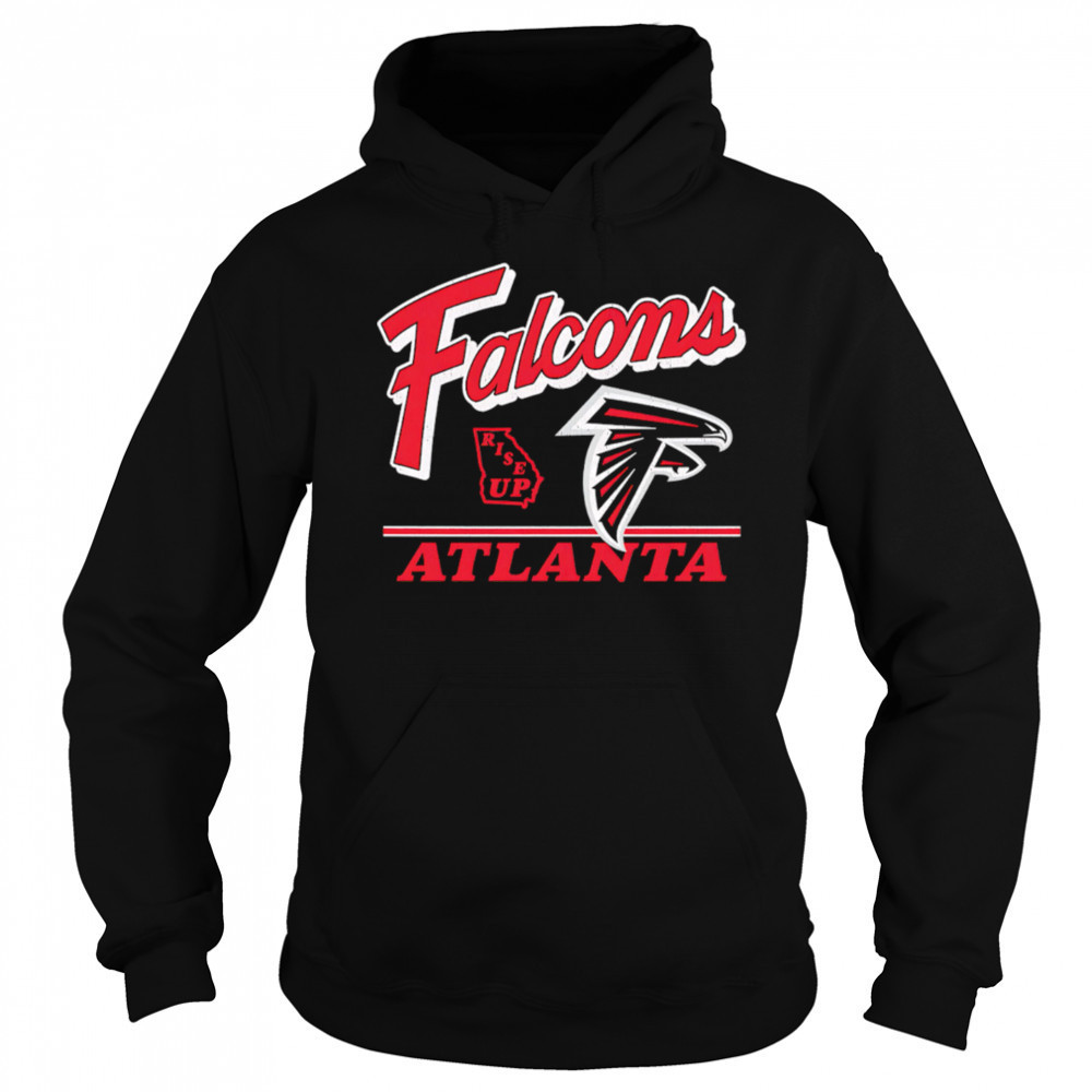 Atlanta Falcons Fly Rise Up Retro shirt Hoodie