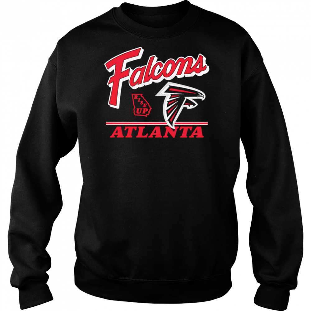 Atlanta Falcons Fly Rise Up Retro shirt Sweatshirt