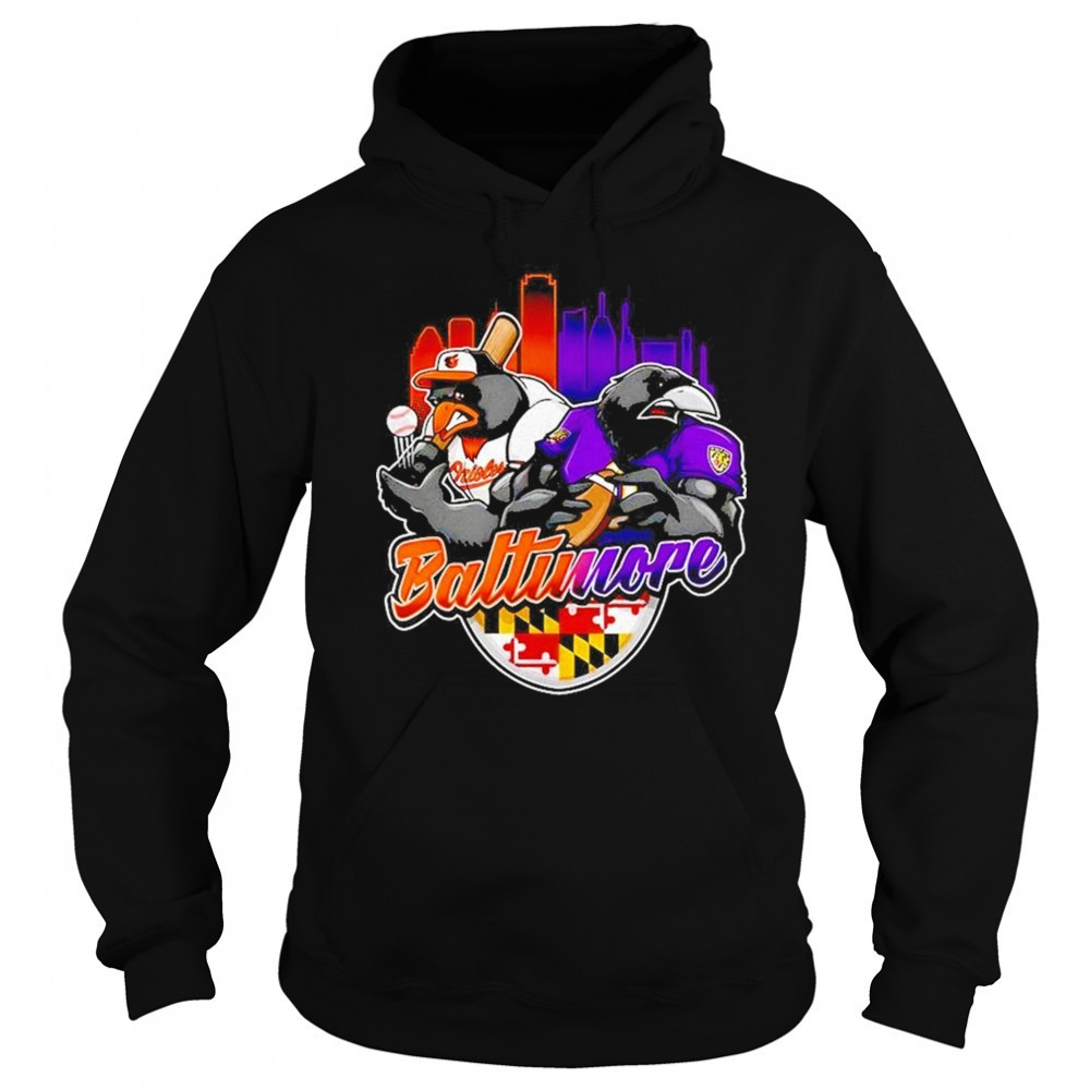 Baltimore Sports Team Mascot 2025 Shirt Hoodie