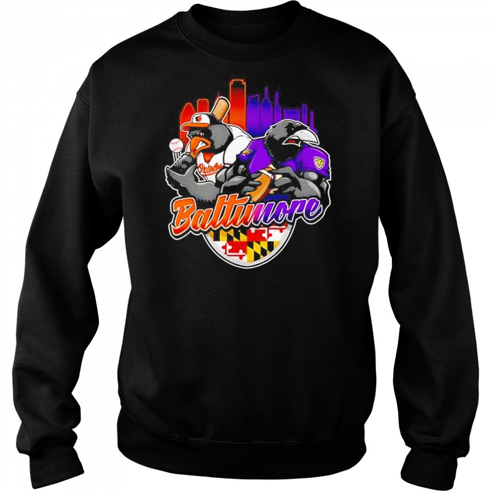 Baltimore Sports Team Mascot 2025 Shirt Sweatshirt
