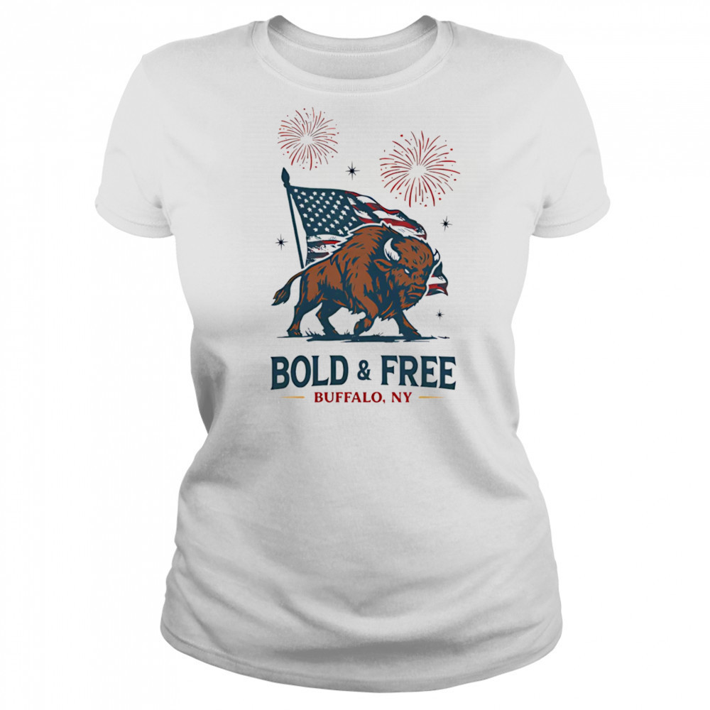 Bold and free Buffalo NY shirt Women's T-shirt