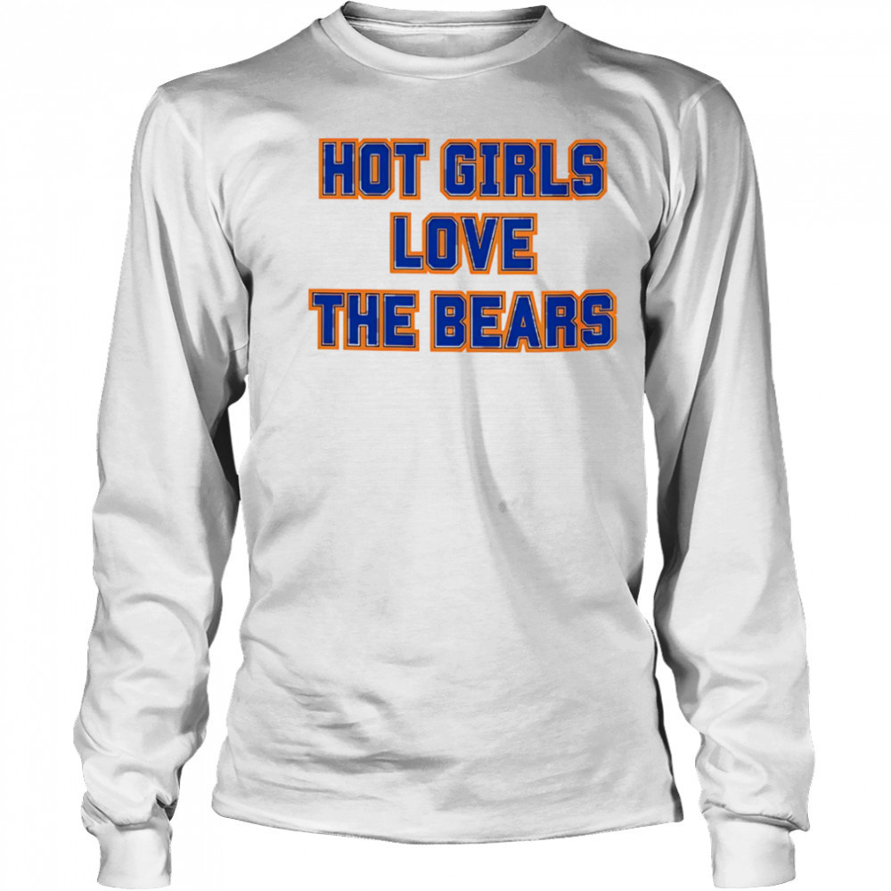Chicago Bears love the bears shirt Long Sleeved