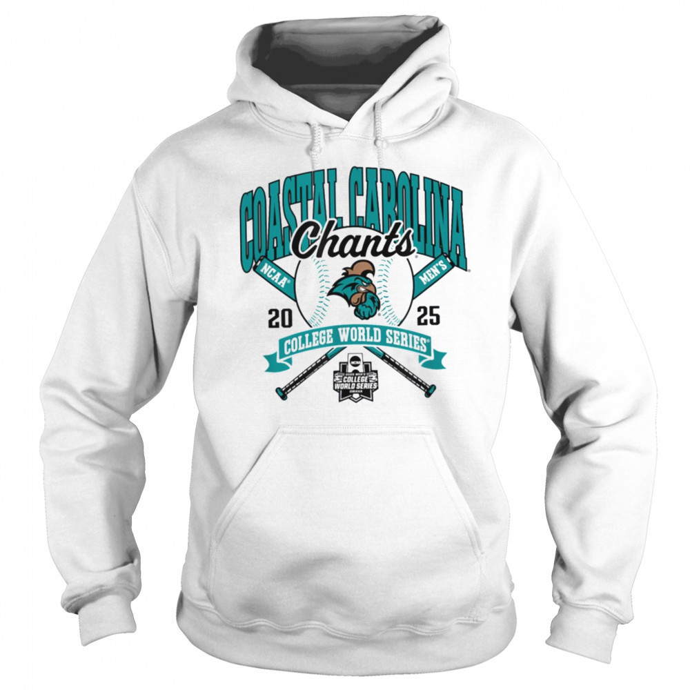 Coastal Carolina Chanticleers College World Series 2025 Ball T Shirt Hoodie