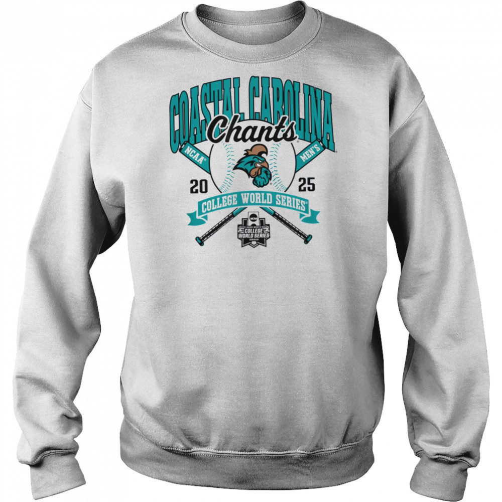 Coastal Carolina Chanticleers College World Series 2025 Ball T Shirt Sweatshirt