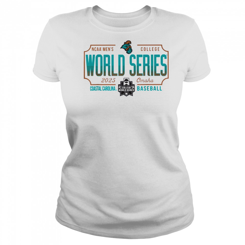 Coastal Carolina Chanticleers MCWS 2025 College World Series T Shirt Women's T-shirt