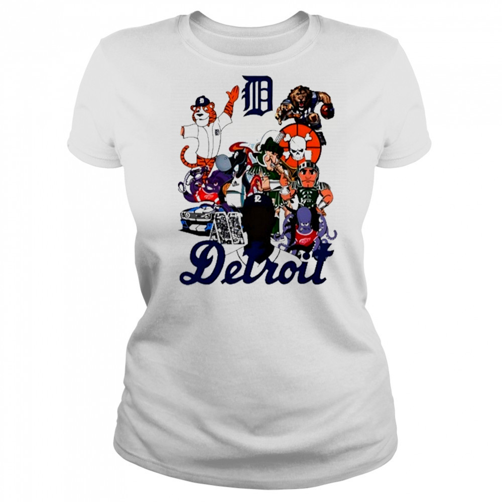 Detroit Mascots Sports Team T-Shirt Women's T-shirt