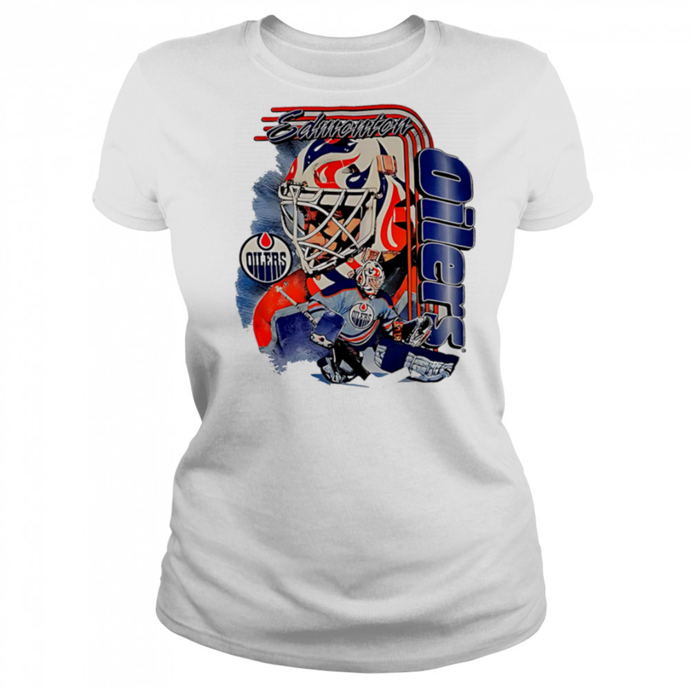 Edmonton Oilers Bulletin vintage 90s shirt Women's T-shirt