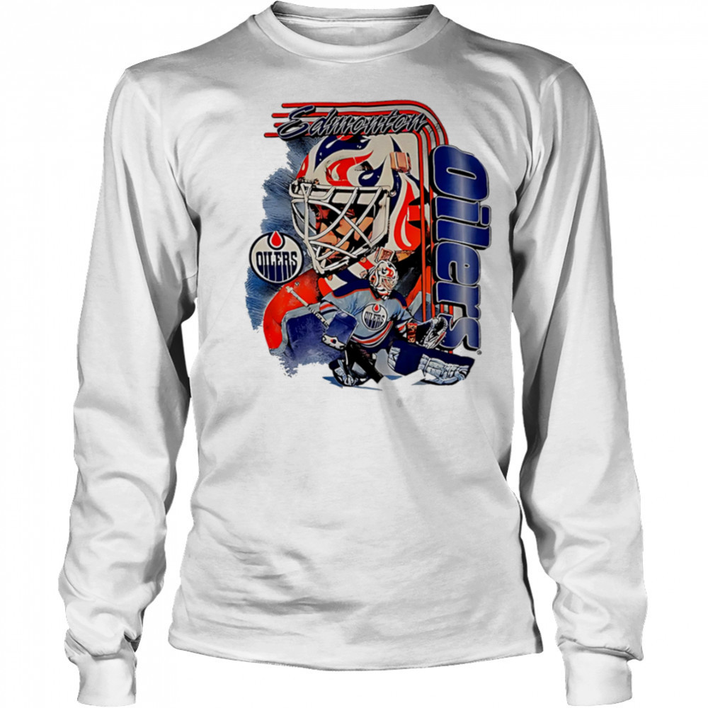 Edmonton Oilers Bulletin vintage 90s shirt Long Sleeved