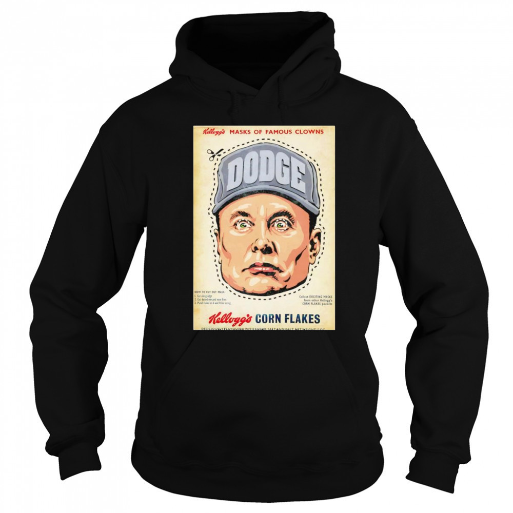 Elon Musk Doge corn flakes shirt Hoodie