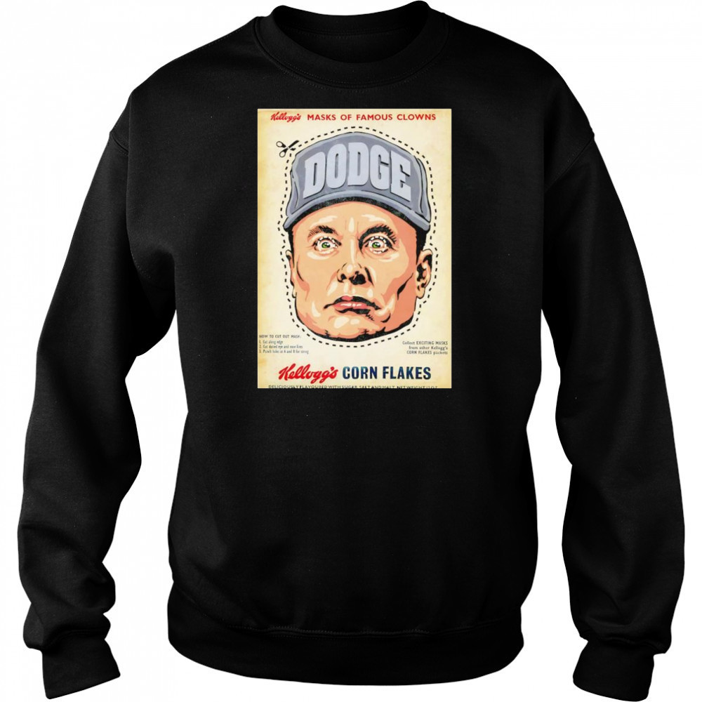 Elon Musk Doge corn flakes shirt Sweatshirt