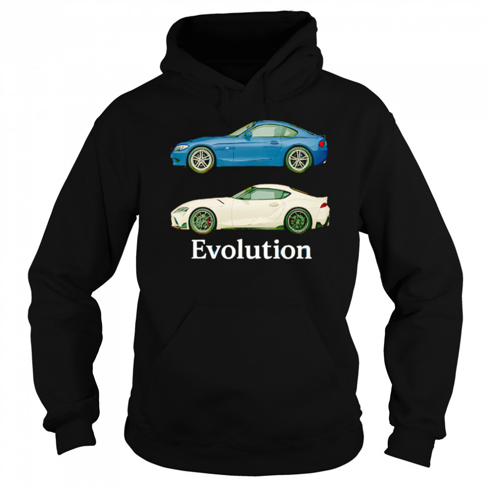 Evolution Cars shirt Hoodie