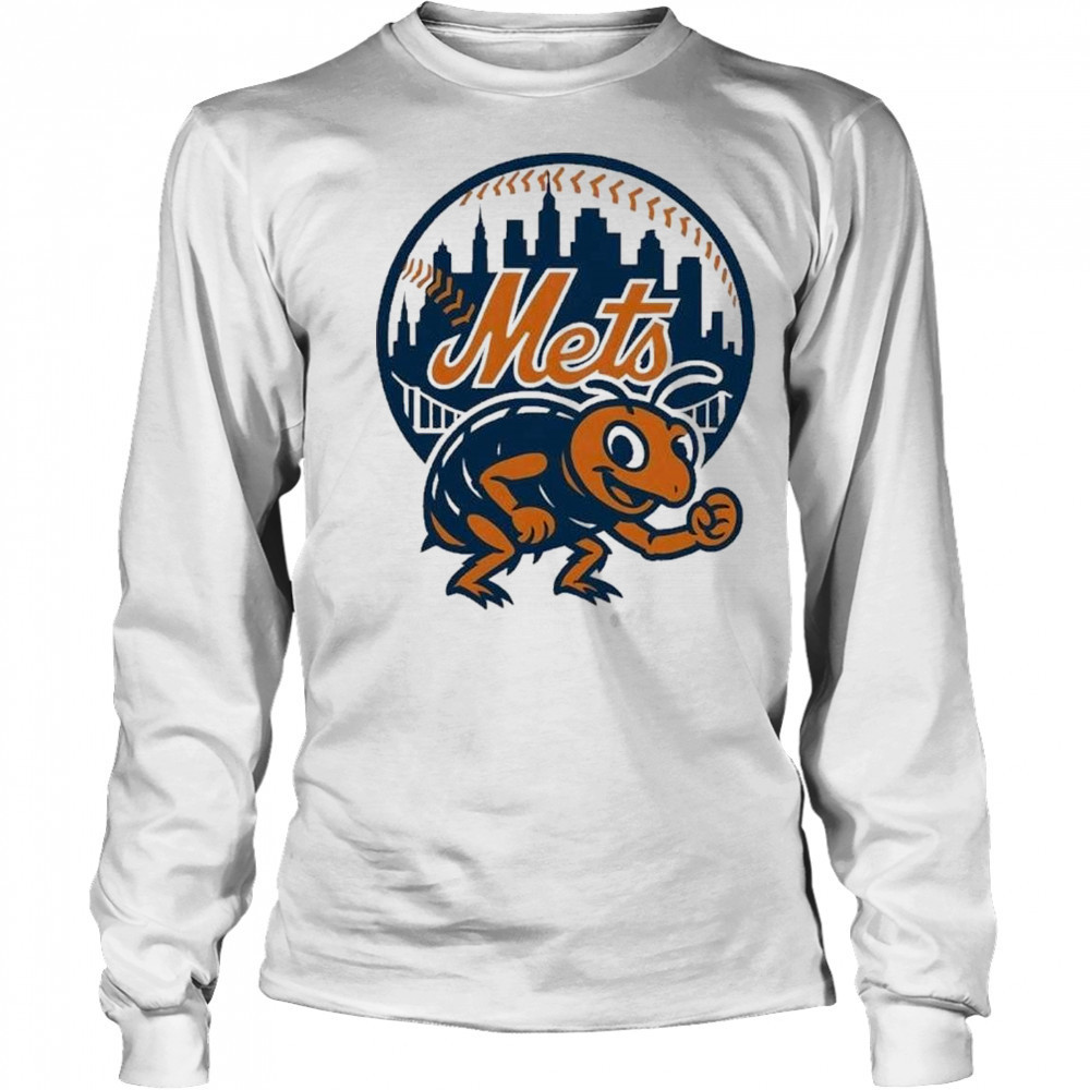 Flea New York Mets Logo Shirt Long Sleeved