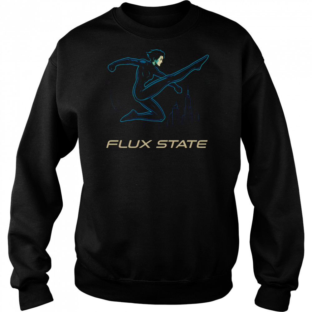 Flux State Aeon Flux cartoon shirt Sweatshirt