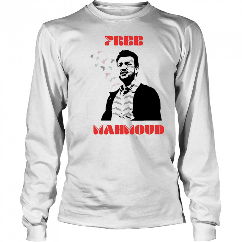 Free Mahmoud Khalil Support Social Justice And Democracy shirt Long Sleeved