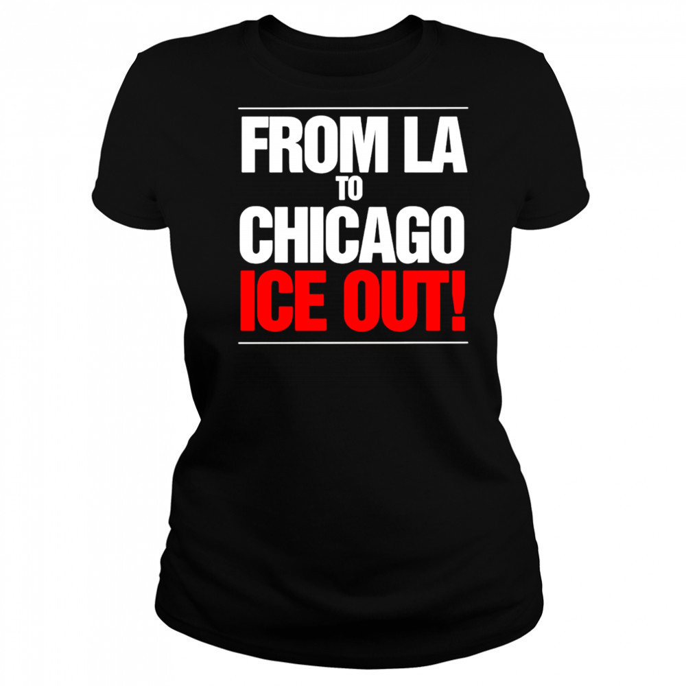 From LA To Chicago Ice Out shirt Women's T-shirt