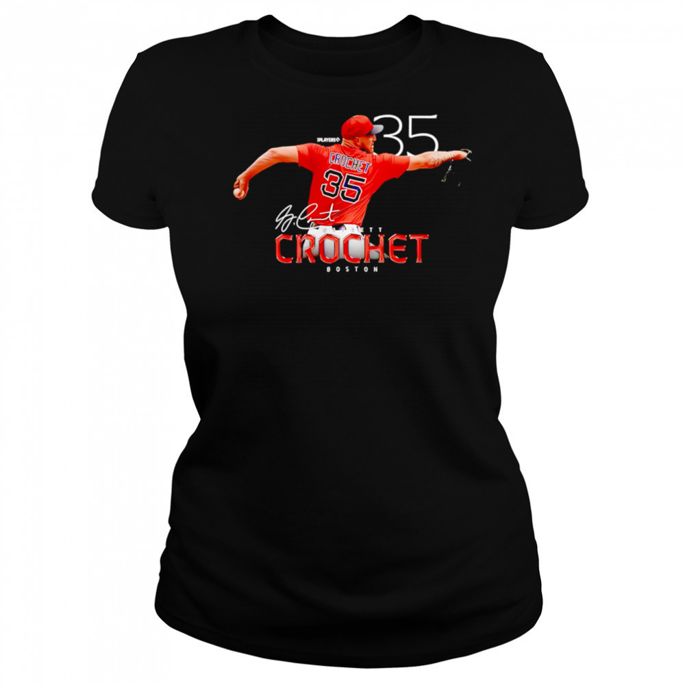 Garrett Crochet Boston Red Sox Signature shirt Women's T-shirt